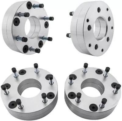 4x 5x4.5 To 6x135 Wheel Adapters 2  Inch Put 6 Lug Ford F-150 Rims On 5 Lug 14x2 • $171.90