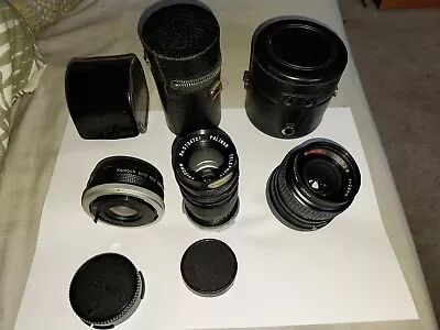 Vintage Camera Lenses Bell & Howell Palinar Kenlock X3 Old Photography • £19.99