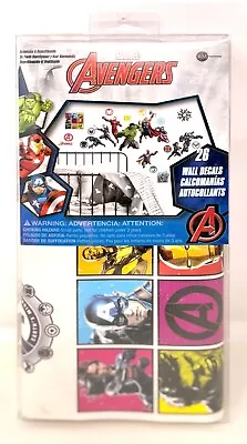 MARVEL AVENGERS 26 Wall Decal NEW Stickers Peel & Stick Ironman Hulk Thor Vision • $17.99