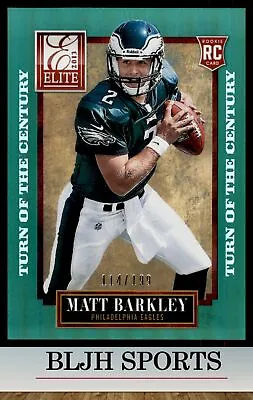 2013 Panini Elite #167 Matt Barkley  RC /199 Philadelphia Eagles • $1.75