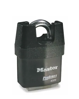 1 Master Lock 6325 Ka Padlock Keyed Alike Partially Hidden Shackle Rectangular • $19.99