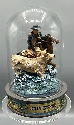 John Wayne Limited Edition Franklin Mint Handpainted Round Up • $19.95