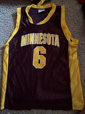 New Minnesota Gophers Youth Basketball Jersey #6 Size 7 NWOT • $3