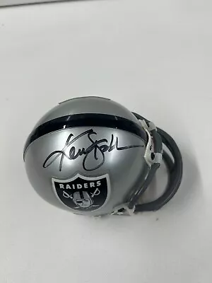 Ken Stabler Oakland Raiders Great Autographed Mini Helmet • $250