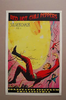$4.35 • Buy Red Hot Chili Peppers Concert Tour Poster1994 Philadelphia Corestate Silverc---