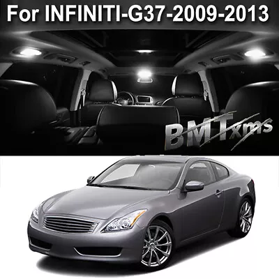 14x Interior LED Lights Bulb Package Kit For 2008-2013 INFINITI G37 Coupe Cabrio • $12.59