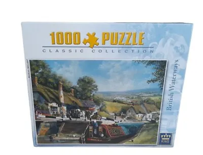 £14.99 • Buy King 1000 Piece Jigsaw British Waterways Puzzle (5115) - New Sealed