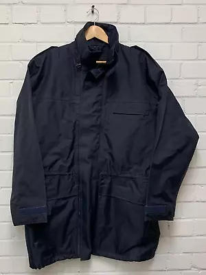 £44.95 • Buy British Rn Royal Navy Wet Weather Waterproof Blue Jacket & Liner - 170/110