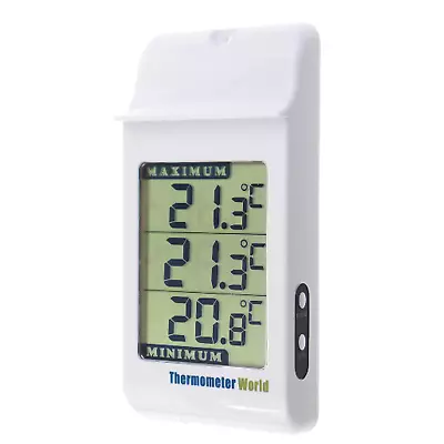 Digital Max Min Greenhouse Thermometer - Max Min Thermometer To Monitor Maximum • £14.63