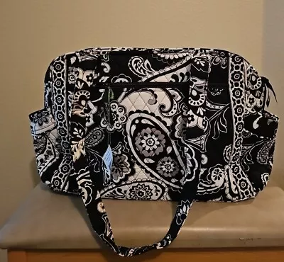 New Vera Bradley Make A Change Baby Bag Midnight Paisley Diaper Tote • $74.99