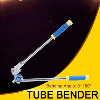 3/8  Tubing Bender Manual Pipe Tube Bender 180 Degree Bending Tool Pipe Bender • $48.63