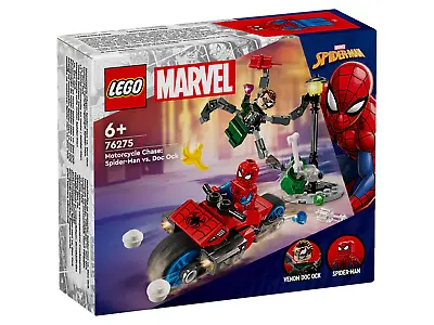 LEGO 76275 Motorcycle Chase: Spider-Man Vs. Doc Ock • $22.88