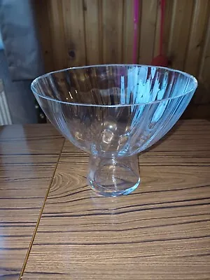 Dartington Lead Crystal Handmade All Seasons Flower Vase • £15