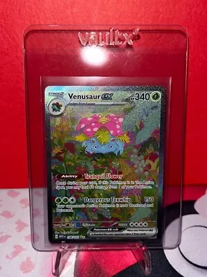 Venusaur Ex 198/165 SV English 151- Near Mint/PACK FRESH! • $40