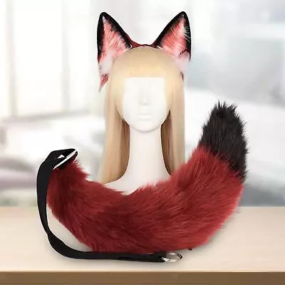 Ears Tail Headwear Costume Kit Hair Hoop For Fancy Dress Women Holidays • $59.53