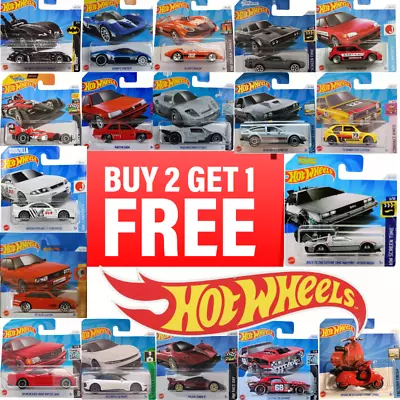 Hot Wheels 2024 Selection Free Boxed Postage - *BUY 2 GET 1 FREE* -Mix 'N' Match • £9.99