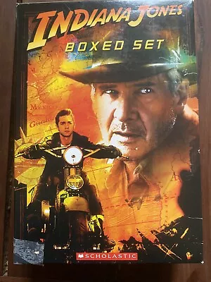 Indiana Jones Boxed Set Paperback Books X 4 Lucas Films • $30