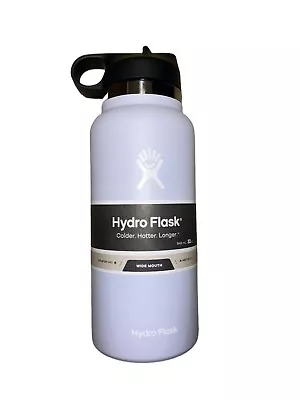 Hydro Flask - 32oz Straw Lid Wide Mouth Bottle - Fog • $1.25