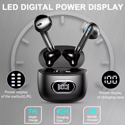 High Quality Bluetooth 5.3 Earphones Ture Wireless TWS In-Ear Pods Bass Earbuds • $22.91