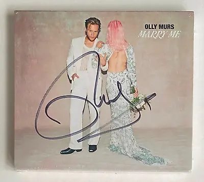 OLLY MURS * MARRY ME * LIMITED 11 TRK CD W/ SIGNED ALTERNATE ART SLIP * SEALED! • £40