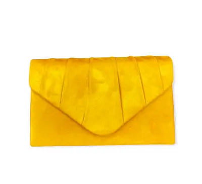 Womens Suede Velvet Leather Envelope Ladies Evening Party Prom Smart Clutch Bag • £11.99