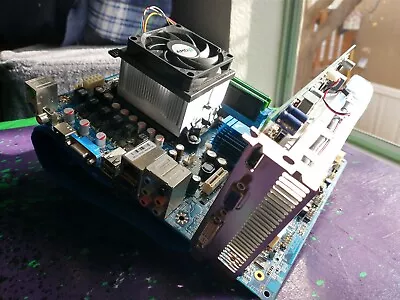 Retro Motherboard CPUGPURAM Combo • $5