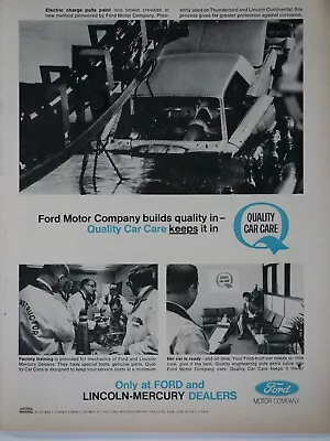 1965 Ford Mustang Vintage Quality Testing Original Print Ad 8.5 X 11  • $5.95