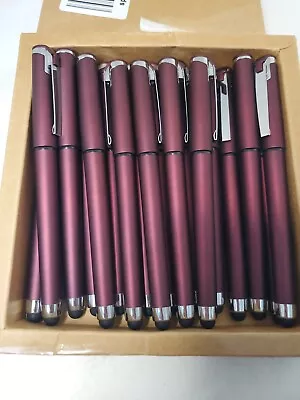 $26.90 • Buy Pens 1.0mm  Black Ink Gel Pens  P Medium Point 18 Pack Dark Red.