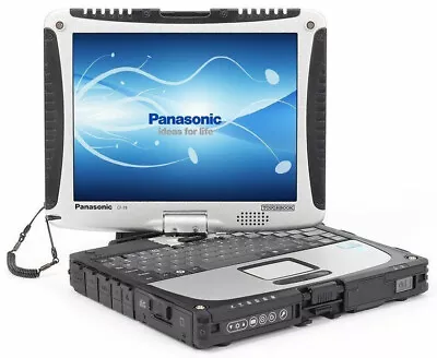 PANASONIC TOUGHBOOK CF-19 MK3 1.20GHz 4GB RAM 250GB SSD WIN 10 TOUCHSCREEN • £289.99