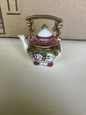 Antique Japan Porcelain Miniature Teapot! • $45