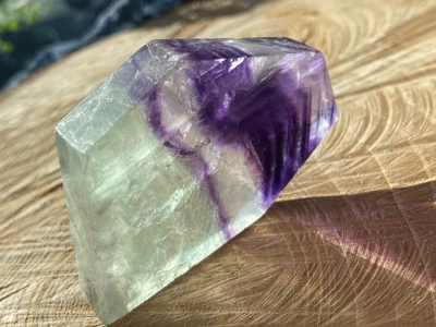 £9.90 • Buy Rainbow Fluorite Slice - Coordination | Innovation | Inspiration