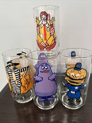 Lot Of 4 Vintage McDonald’s Collectors Series Drinking Glasses - 16 Oz • $39.99