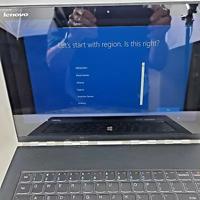 Lenovo YOGA 3 Pro 1370 Laptop 8GB 256GB SSD With Charger • $115