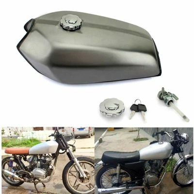 9L 2.4 Gal Cafe Racer Vintage Custom Gas Fuel Tank For Honda CG125 CG125S CG250 • $89.75