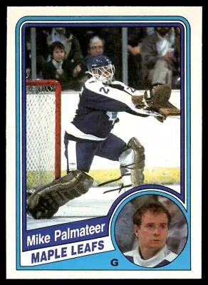 1984-85 O-Pee-Chee Mike Palmateer Toronto Maple Leafs #308 • $1.49