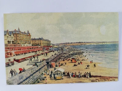 £3.99 • Buy Postcard Salmon A R Quinton 1924, Bridlington, The Terraces And North Sands