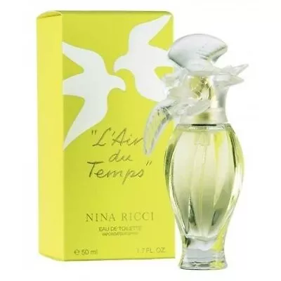 L'AIR DU TEMPS By Nina Ricci 1.7 EDT Eau De Toilette Women's Spray Perfume NIB • $33.99