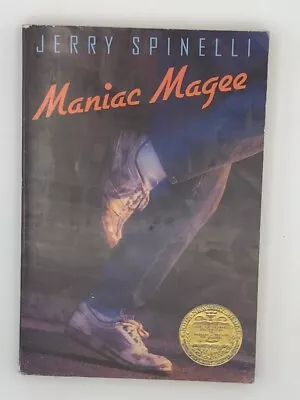 Maniac Magee By Jerry Spinelli - Newbery Medal Winner - Paperback - Very Good • $3.80