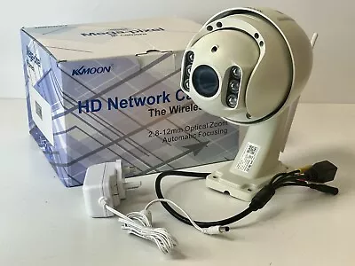 KKmoon SD27W PTZ Dome Wi-Fi IP Camera HD 2.0 MG 1080P Wired/wireless Unused • £29.95