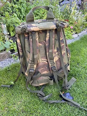 Vintage Gulf War Era Bergen Rucksack Army Military Other Arms Camo Turtleback • $31.11