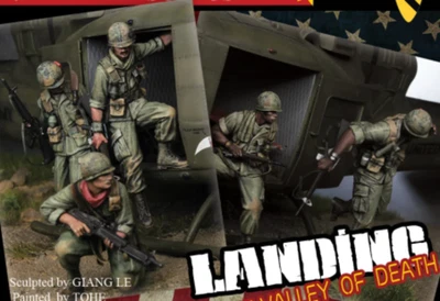 $35.06 • Buy 1/35 5pcs Resin Casting Model Kit Vietnam War US Army Helicopter Crew Unpainted