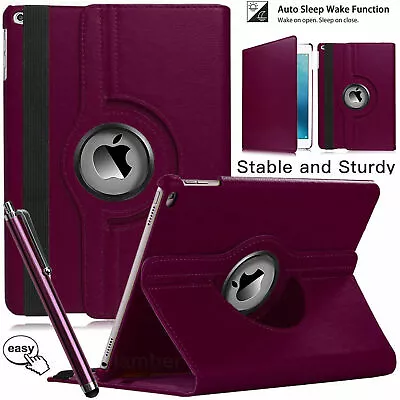 Rotating Case For IPad 10.2 10.9 10th 9th 8th 7th 6th Generation Air 1 2 Pro 11 • £4.75