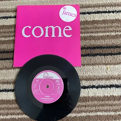 James - Come Home / Dreaming Of Tomorrow - 7  Vinyl Single 1990 Fontana JIM 6 • £4.99