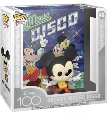 Funko Pop! Album Cover With Case: Disney - Mickey Mouse Disco #48 • $22