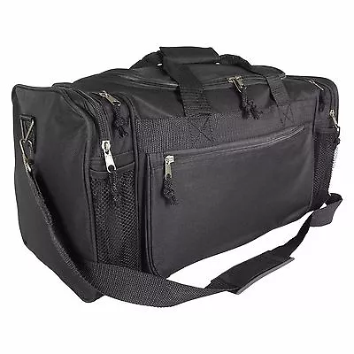 DALIX Brand New Duffle Bag Sports Duffel Bag In Black Gym Bag • $24.99