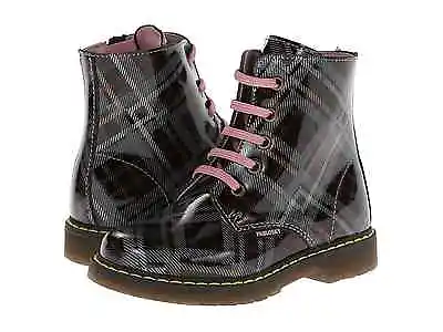Pablosky Kids Charol Liso Negro 413119 Boots Size 9.5US Toddler (EU27 UK9 18cm) • $61.75