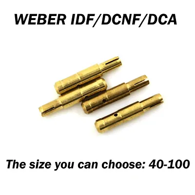 $9.96 • Buy WEBER IDF DCNF DCA Idie Jets Carburetor Size 40-100 4 Pcs #74405