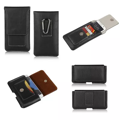 For Xiaomi Pocophone F1 Leather Belt Clip Tradesman Holster Case Cover Pouch • $19.95