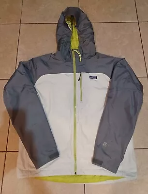 Patagonia Nano Storm H2NO Primaloft Jacket - Men's Large - White Green • $110