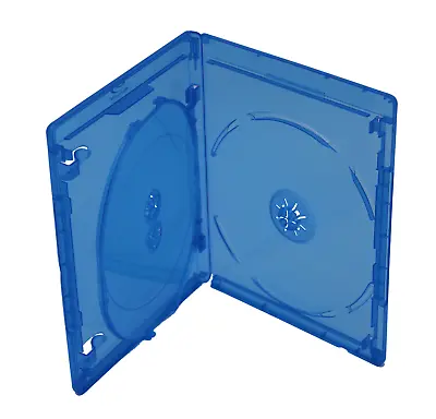 New Viva Elite 3 Disc 12.5mm Premium Bluray Replacement Movie Storage Shell Case • $9.95